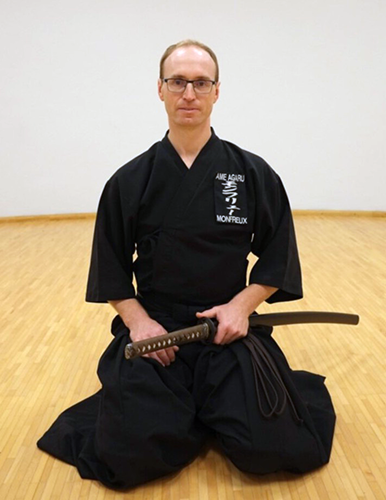 Portrait de Sébastien MONFREUX sensei